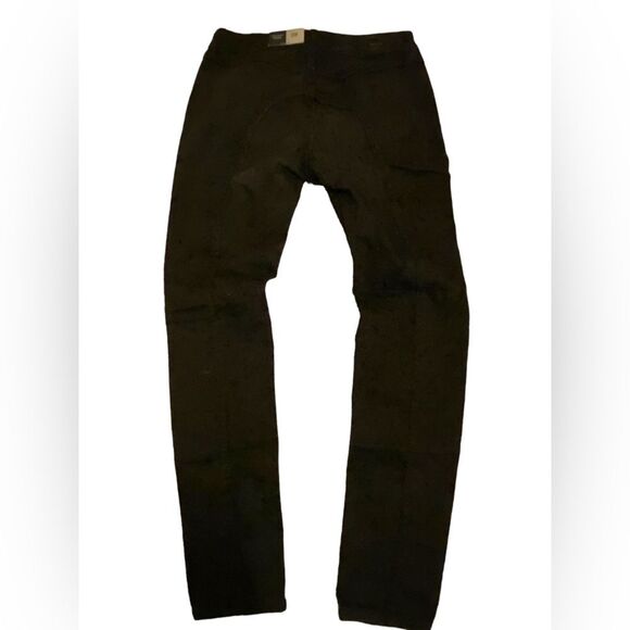 NWT SKINNY REVERSIBLE STRETCH BLACK | BLACK DISTRESSED BLEULAB MADE USA SIZE 28 - Picture 8 of 14